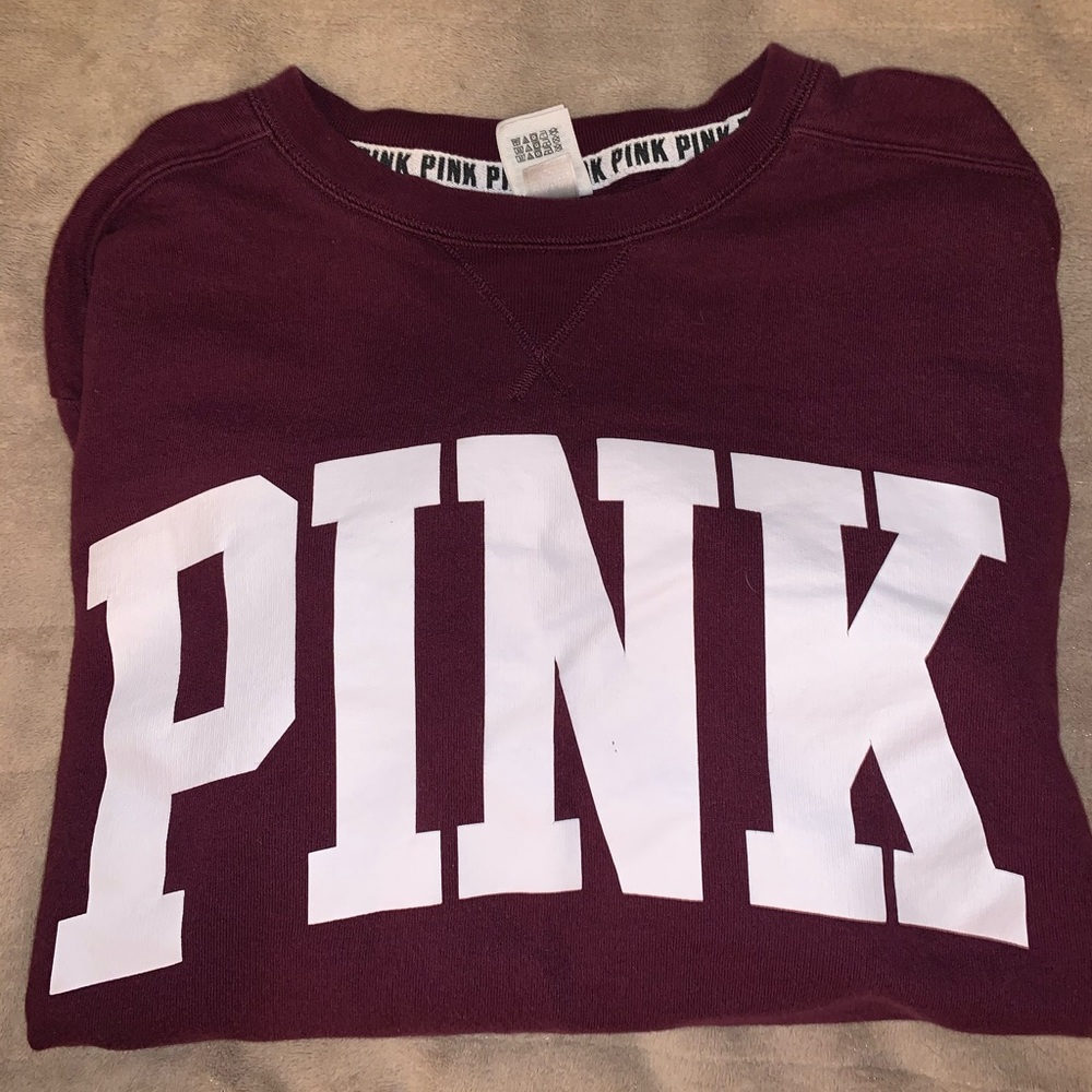XS Pink crew sweater